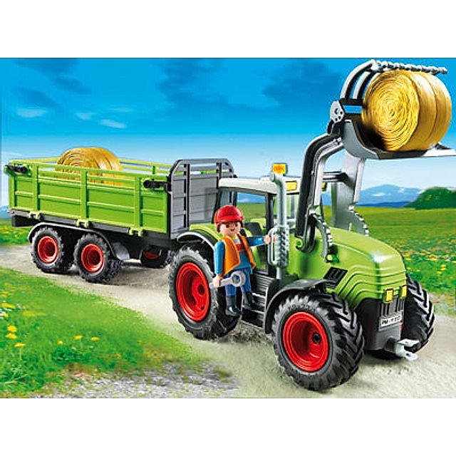 PLAYMOBIL® 5121 - Riesen-Traktor mit Anhänger | Weltbild.de