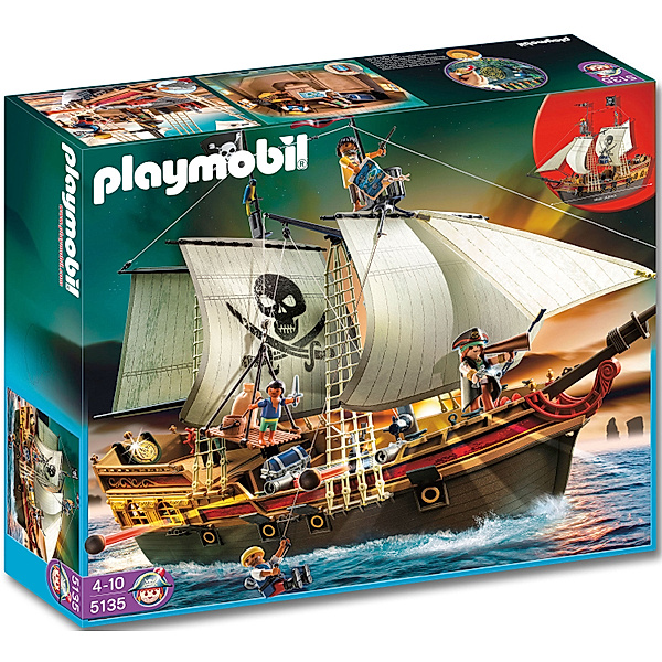 PLAYMOBIL® 5135 Pirates - Piraten-Beuteschiff