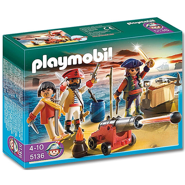 PLAYMOBIL® 5136 - Piratenkommando mit Waffenarsenal