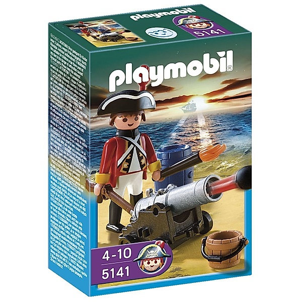 PLAYMOBIL® 5141 - Kanonen-Offizier der Rotröcke