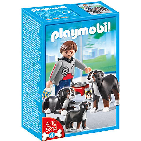 PLAYMOBIL® 5214 - Berner Sennenhund-Familie