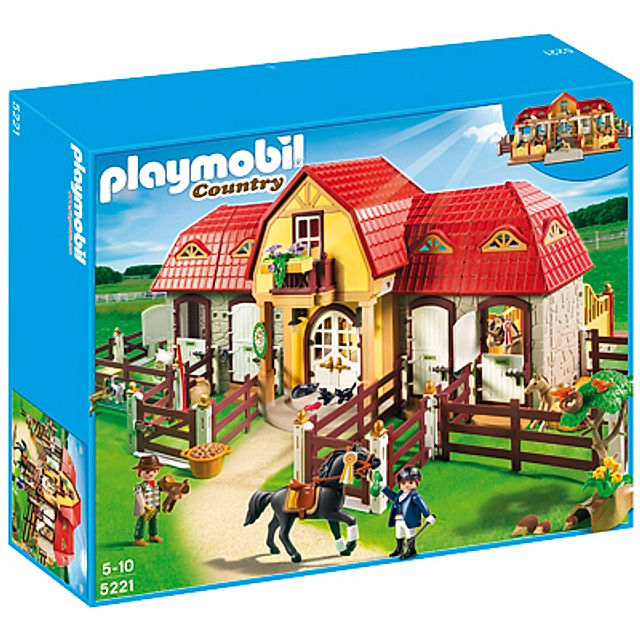 PLAYMOBIL® 5221 Country - Großer Reiterhof mit Paddocks | Weltbild.de