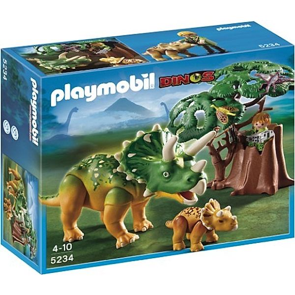 PLAYMOBIL® 5234 Dinos - Triceratops mit Baby | Weltbild.at