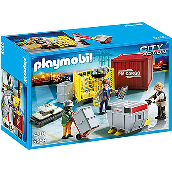 PLAYMOBIL® 5259- Cargo-Team mit Ladegut