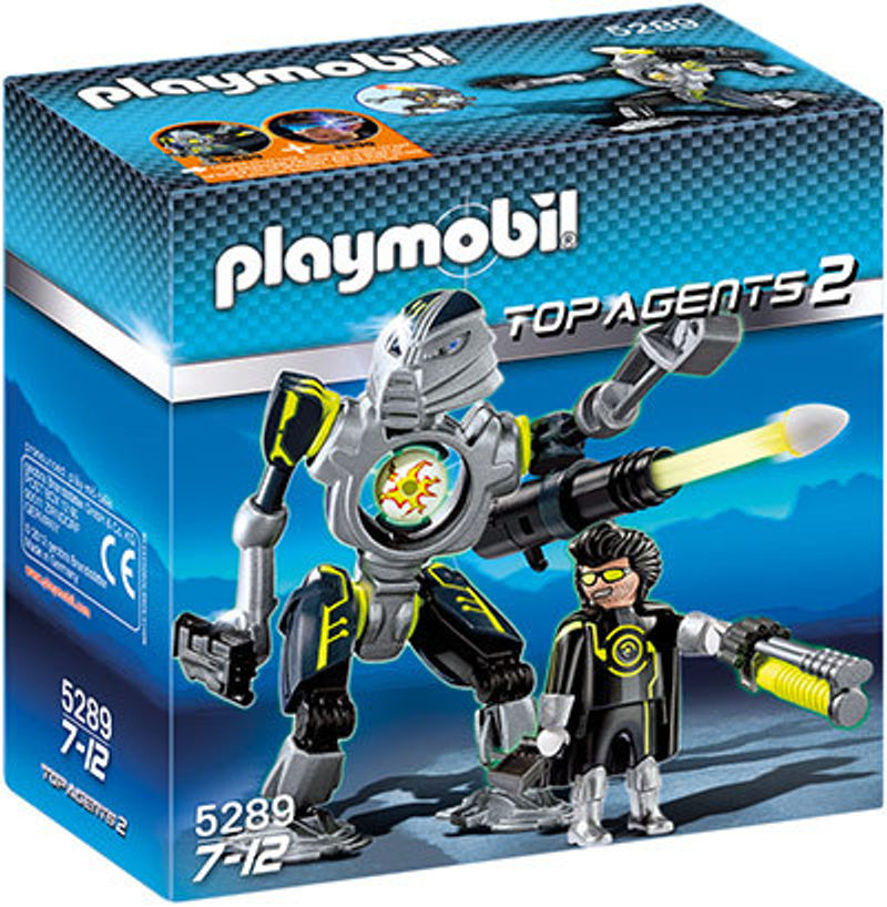 PLAYMOBIL® 5289 Top Agents 2 - Magma Masters Robo Blaster | Weltbild.de