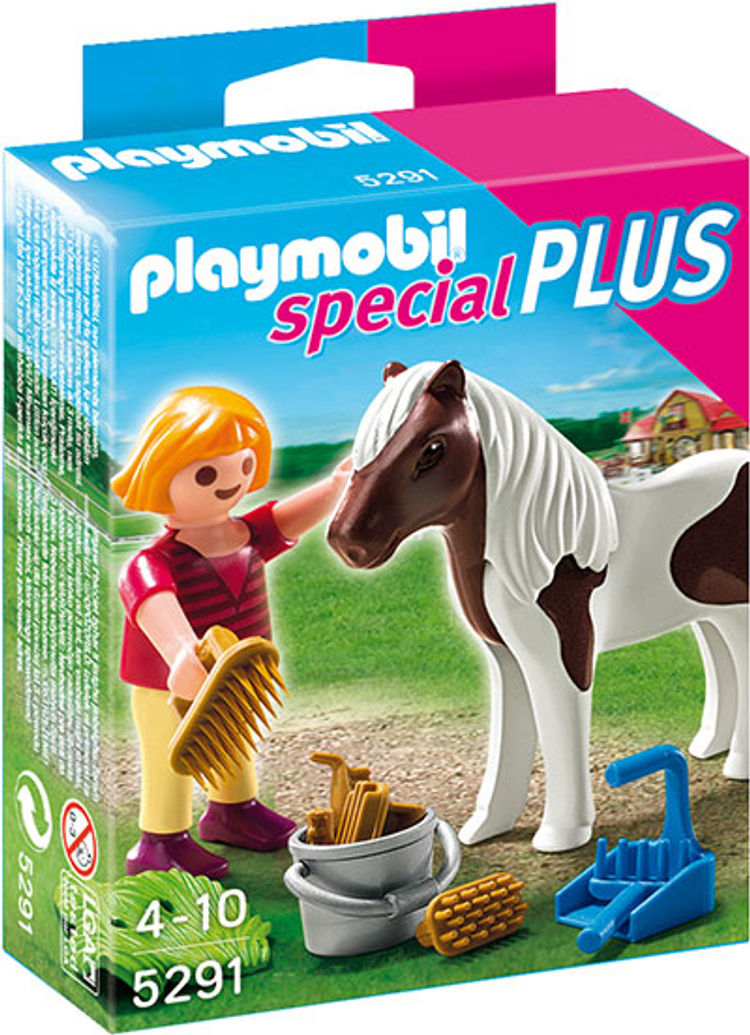 PLAYMOBIL® 5291 - Mädchen beim Pony bestellen | Weltbild.de