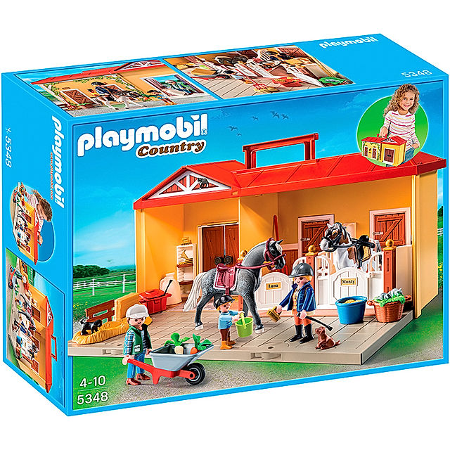 PLAYMOBIL® 5347 Country - Mein Pferdestall zum Mitnehmen | Weltbild.de