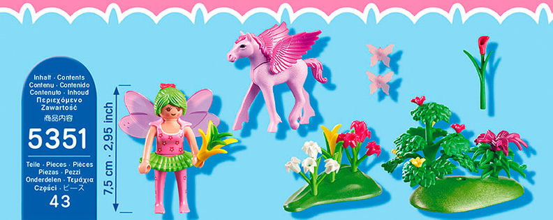 PLAYMOBIL® 5351 Princess - Frühlingsfee mit Pegasusbaby Kirschblüte |  Weltbild.de
