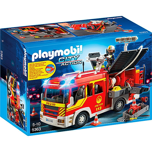 PLAYMOBIL® 5363 City Action - Löschgruppenfahrzeug mit Licht und Sound