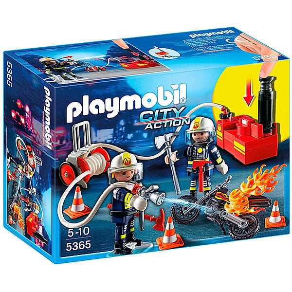 PLAYMOBIL® 5365 City Action - Feuerwehrmänner mit Löschpumpe