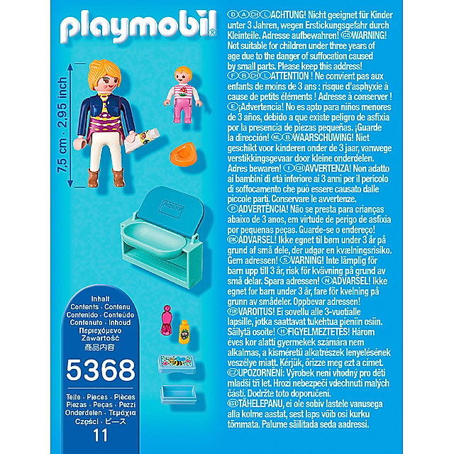 PLAYMOBIL® 5368 Special Plus - Mutter mit Baby-Wickeltisch | Weltbild.ch
