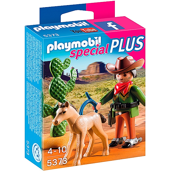 PLAYMOBIL® 5373 Special Plus - Cowboy mit Fohlen