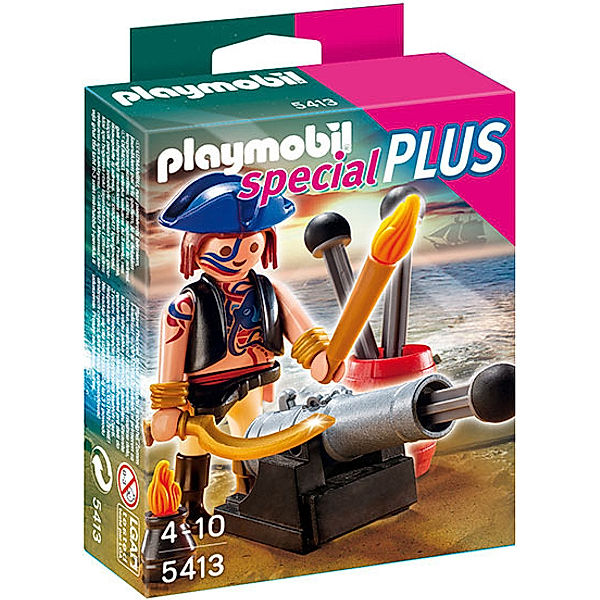 PLAYMOBIL® 5413 - Piratenangriff mit Kanone