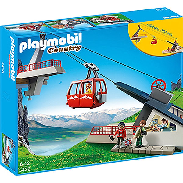 PLAYMOBIL® 5426 Country - Seilbahn mit Bergstation