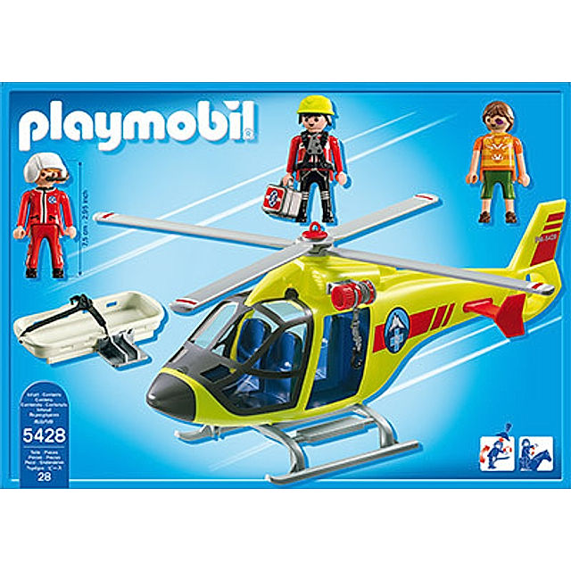 PLAYMOBIL® 5428 - Helikopter der Bergrettung | Weltbild.de