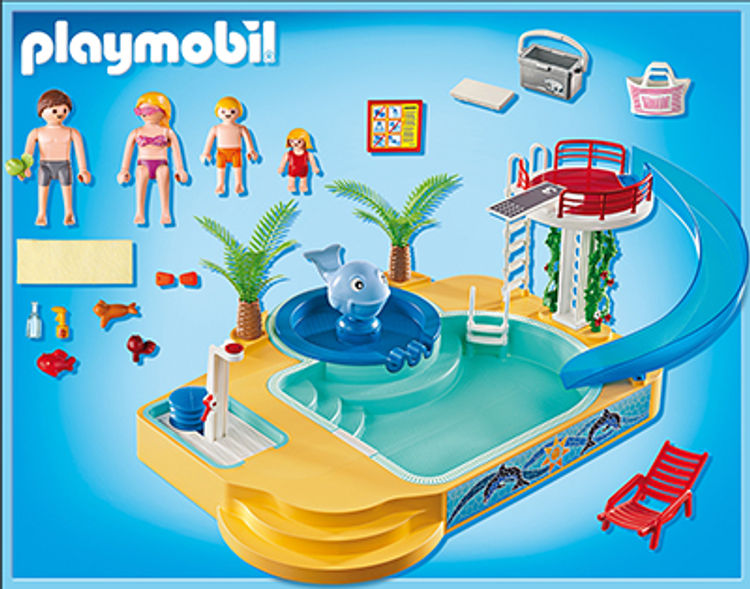 PLAYMOBIL® 5433 Summer Fun - Erlebnisbad mit Sprudelwal | Weltbild.de