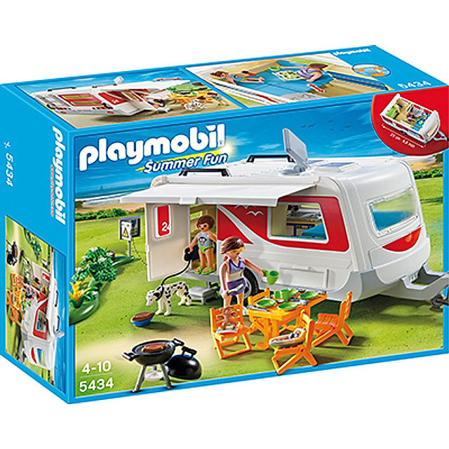 PLAYMOBIL® 5434 Summer Fun - Familien-Caravan | Weltbild.at