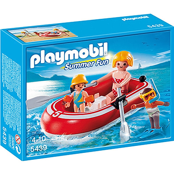 PLAYMOBIL® 5439 Summer Fun - Urlauber mit Schlauchboot