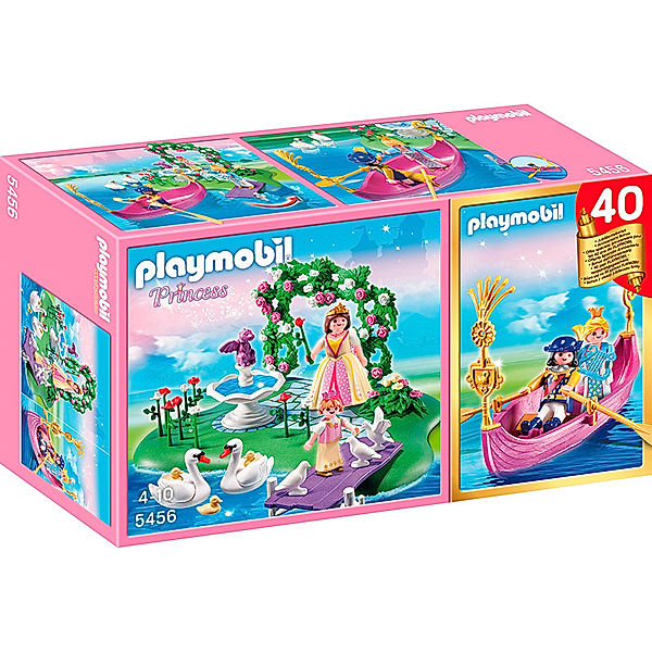 PLAYMOBIL® 5456 Princess - Prinzessinneninsel + romantische Gondel  Jubiläums-Set | Weltbild.ch