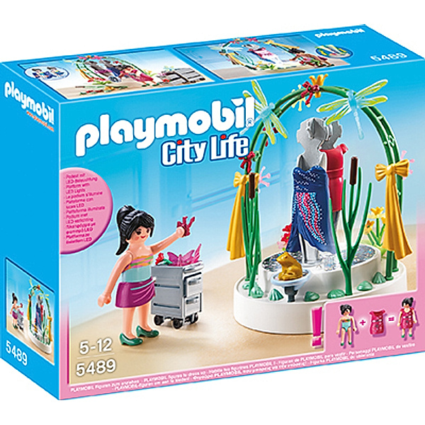 PLAYMOBIL® 5489 City Life - Dekorateurin mit LED-Podest