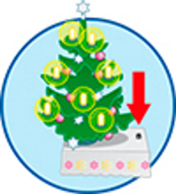 PLAYMOBIL® 5496 Adventskalender Weihnachtsabend mit beleuchtetem Baum |  Weltbild.de