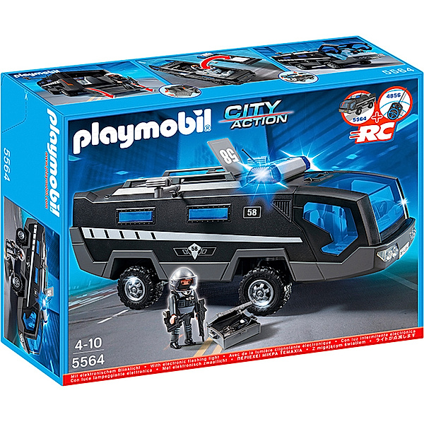 PLAYMOBIL® 5564 City Action - SEK-Einsatztruck mit Licht und Sound