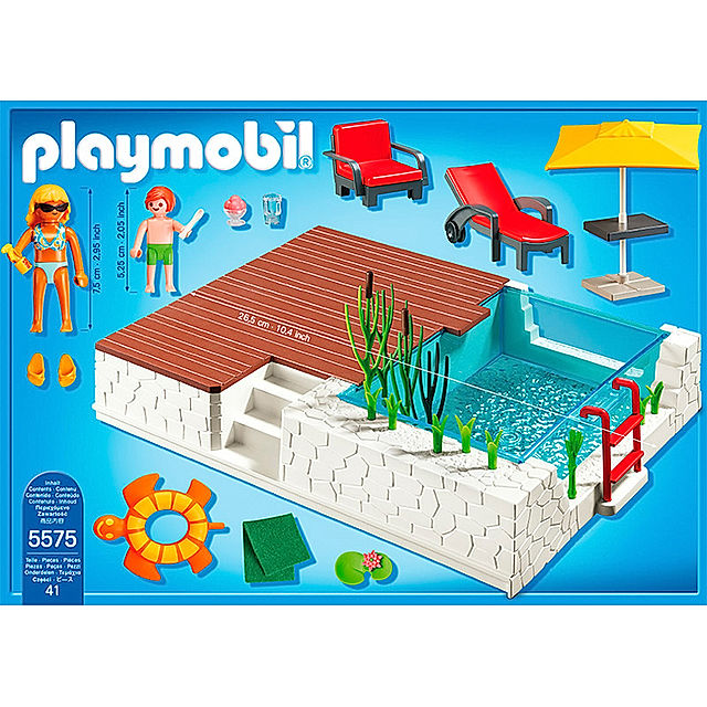 PLAYMOBIL® 5575 City Life - Einbau-Swimmingpool | Weltbild.at