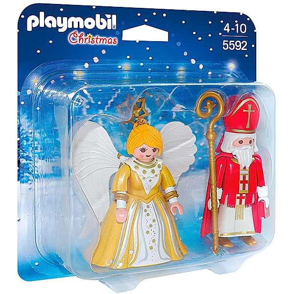 PLAYMOBIL® 5592 Christmas - St. Nikolaus und Weihnachtsengel