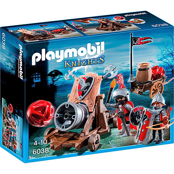 PLAYMOBIL® 6038 Knights - Riesenkanone der Falkenritter