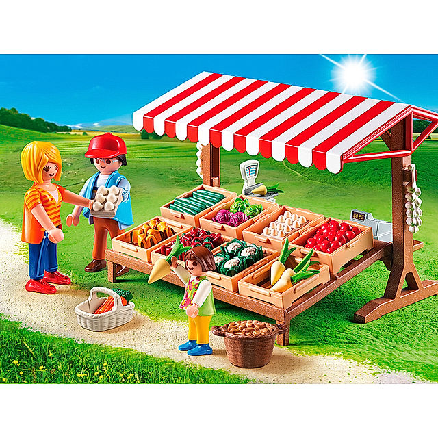 PLAYMOBIL® 6121 Country - Gemüsestand bestellen | Weltbild.de