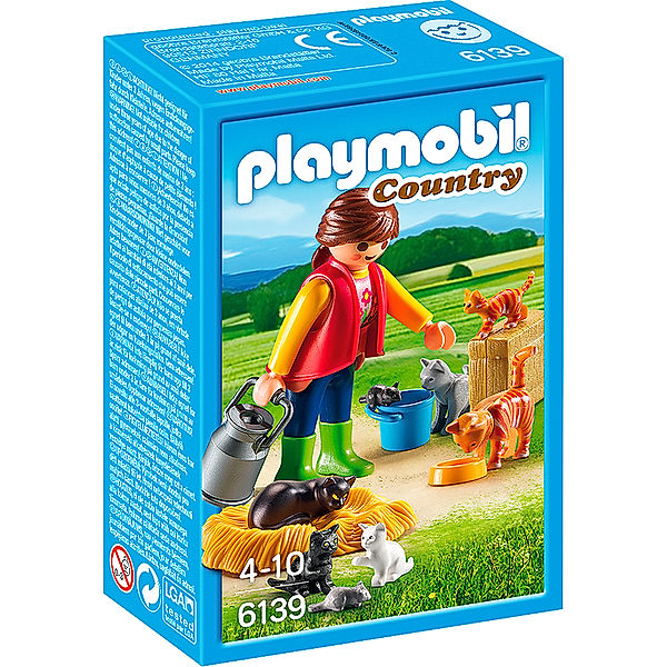 PLAYMOBIL® 6139 Country - Bunte Katzenfamilie