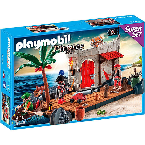 PLAYMOBIL® 6146 Pirates - SuperSet Piratenfestung