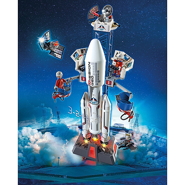 PLAYMOBIL 6195 Weltraumrakete mit Basisstation | Weltbild.de