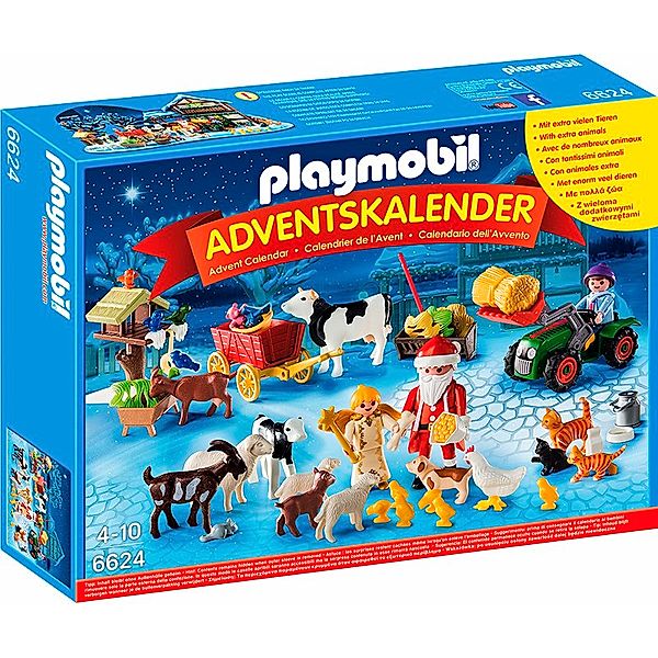 PLAYMOBIL 6624 - Adventskalender Weihnacht auf dem Bauernhof