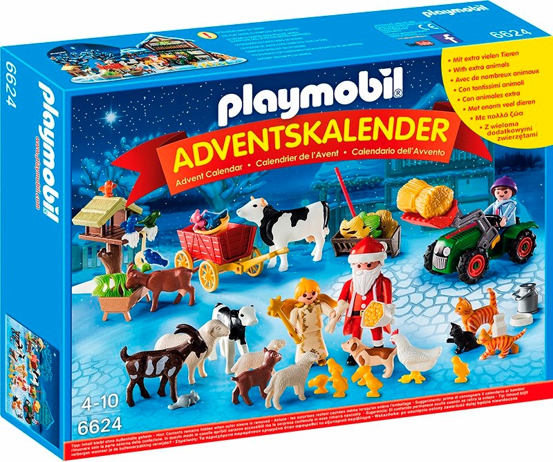 PLAYMOBIL 6624 - Adventskalender Weihnacht auf Bauernhof | Weltbild.de
