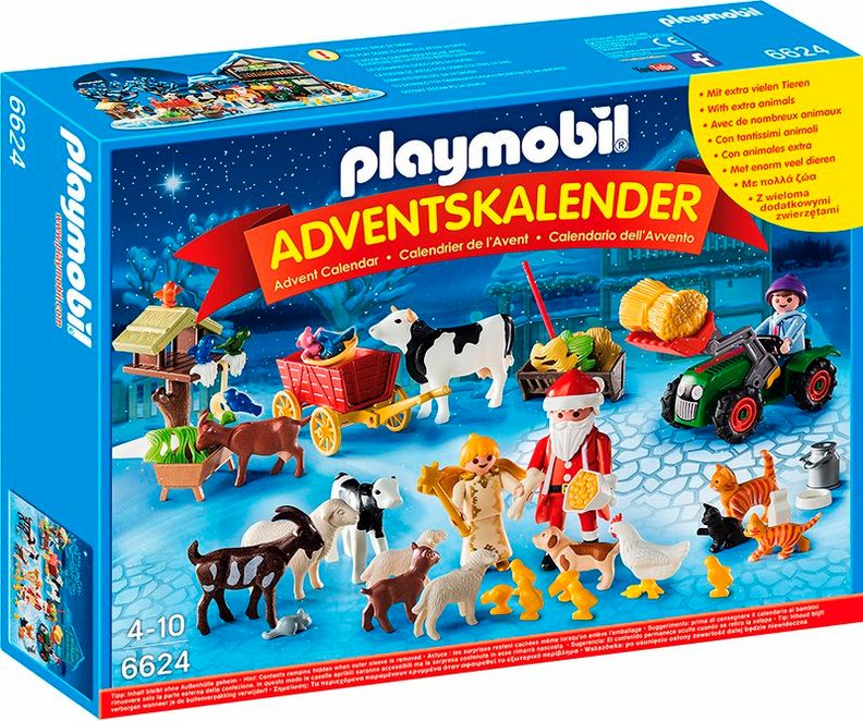PLAYMOBIL 6624 - Adventskalender Weihnacht auf dem Bauernhof | Weltbild.de