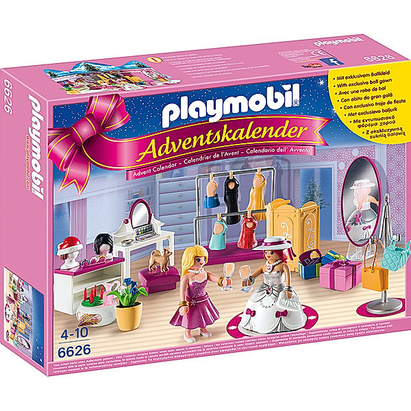 PLAYMOBIL 6626 Christmas - Adventskalender Ankleidespass für die grosse Party