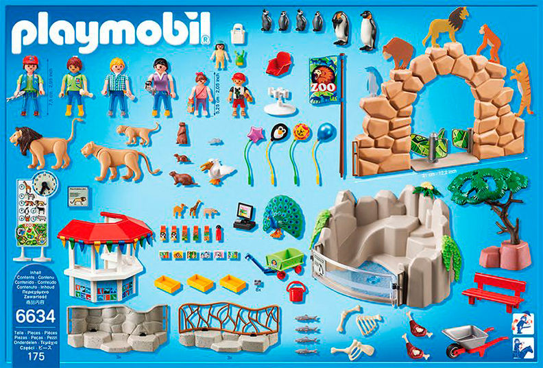 PLAYMOBIL® 6634 City Life - Mein großer Zoo | Weltbild.de