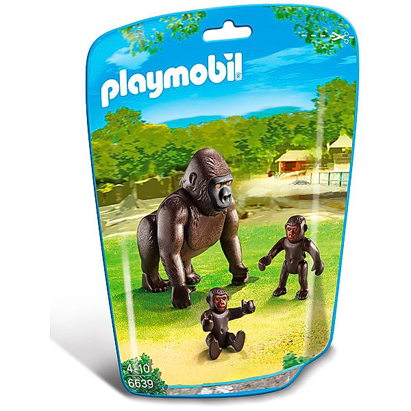 PLAYMOBIL® 6639 City Life - Gorilla mit Babys