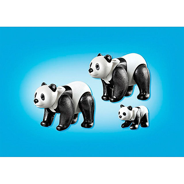 PLAYMOBIL 6652 Zoo - 2 Pandas mit Baby bestellen | Weltbild.de