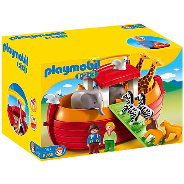 Playmobil® PLAYMOBIL® 6765 1-2-3 - Meine Mitnehm-Arche Noah