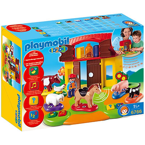 PLAYMOBIL® 6766 - Interaktiver 1.2.3 Bauernhof