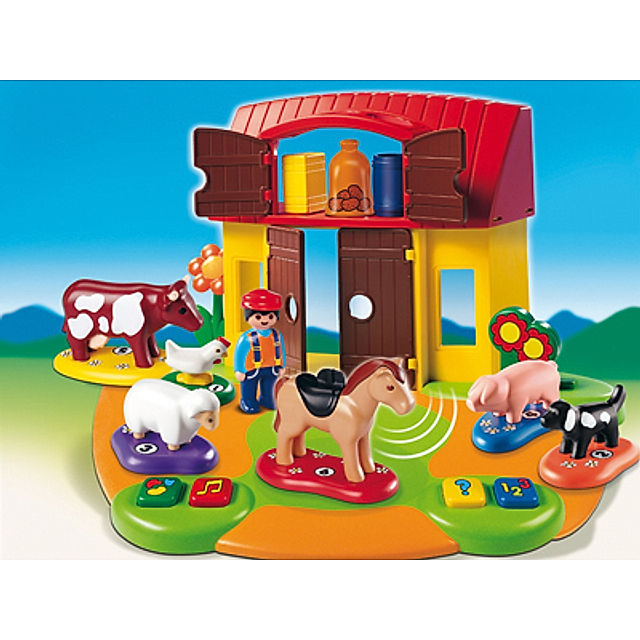 PLAYMOBIL® 6766 - Interaktiver 1.2.3 Bauernhof | Weltbild.de