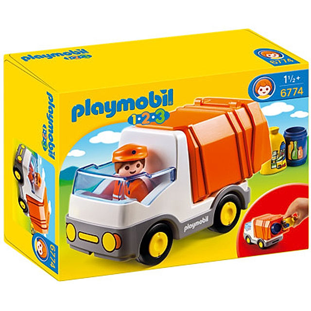 PLAYMOBIL® 6774 1-2-3 - Müllauto jetzt bei Weltbild.at bestellen