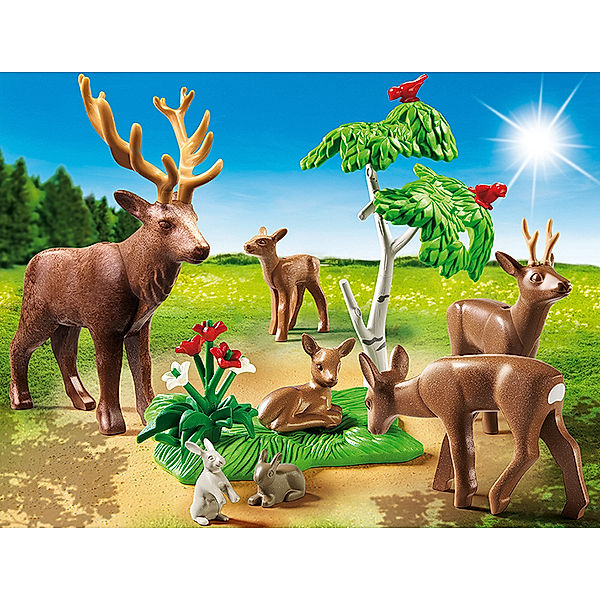 PLAYMOBIL 6817 - Country - Hirsch mit Rehfamilie