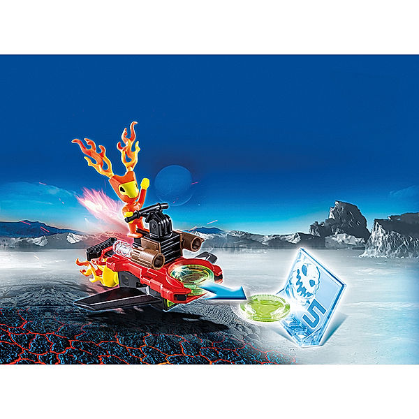 PLAYMOBIL 6834 - Fire & Ice Action - Sparky mit Disc-Shooter