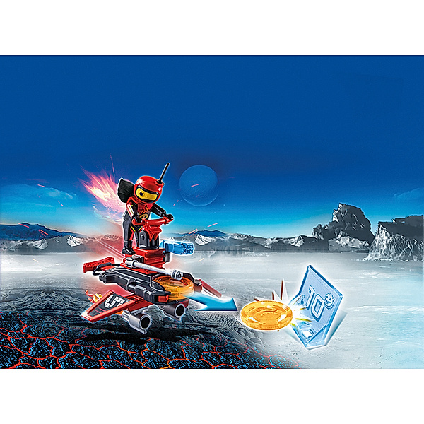 PLAYMOBIL 6835 - Fire & Ice Action - Firebot mit Disc-Shooter