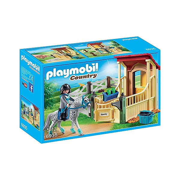 Playmobil® PLAYMOBIL® 6935 Country Pferdebox Appaloosa