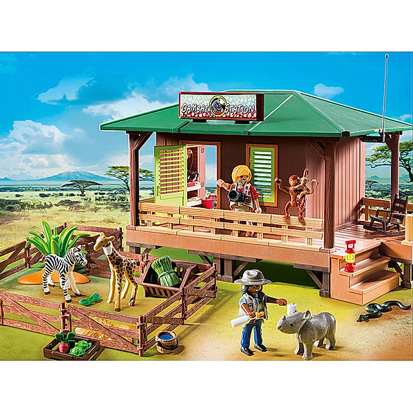 PLAYMOBIL 6936 - Rangerstation mit Tieraufzucht