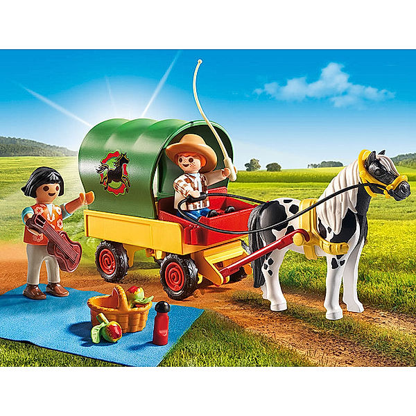 Playmobil® PLAYMOBIL® 6948 Country Ausflug mit Ponywagen